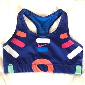 Nike swoosh DRI-FIT sports bra